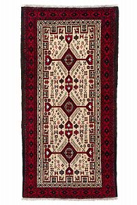 HANDMADE CARPET PERSIAN BALOCH 1,89X0,94 handmade carpet