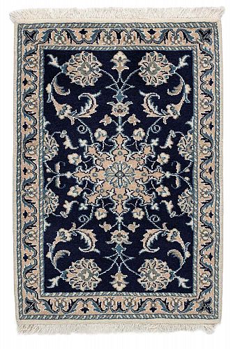 HANDMADE CARPET PERSIAN NAIN 0,90X0,59 WOOL-SILK handmade carpet