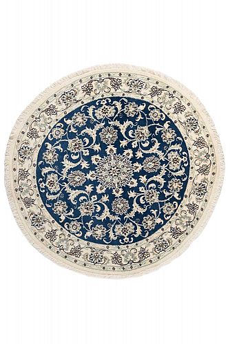 HANDMADE CARPET PERSIAN NAIN 1,45X1,45 WOOL-SILK handmade carpet