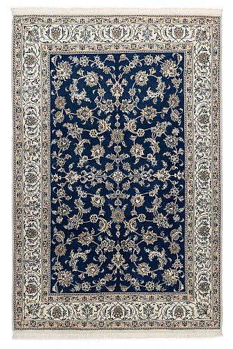 HANDMADE CARPET PERSIAN NAIN 2,98X1,96 WOOL-SILK handmade carpet