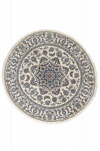 HANDMADE CARPET PERSIAN NAIN 2,00X2,00 WOOL-SILK handmade carpet