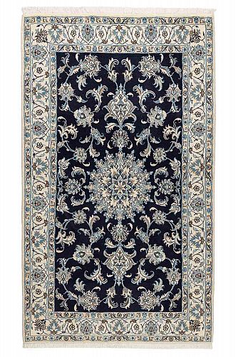 HANDMADE CARPET PERSIAN NAIN 2,00X1,16 WOOL-SILK handmade carpet