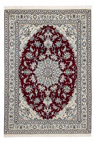 HANDMADE CARPET PERSIAN NAIN 2,36X1,63 WOOL-SILK handmade carpet