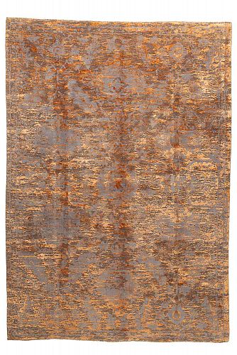 PERSIAN MODERN CARPET 3,57X2,50 BAMBOO SILK handmade carpet