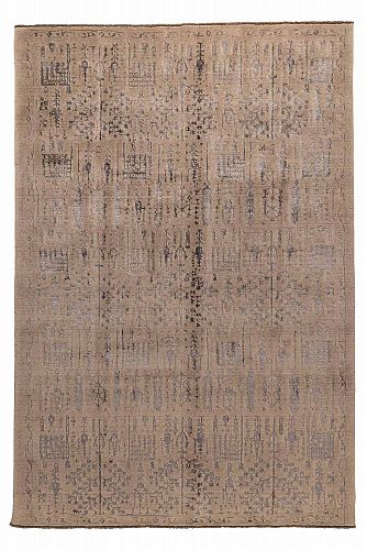 PERSIAN MODERN CARPET 3,02X2,06 BAMBOO SILK handmade carpet