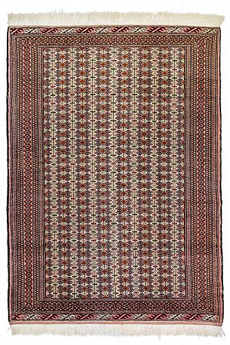 HANDMADE CARPET PERSIAN TORKAMAN 1,90x1,37 handmade carpet