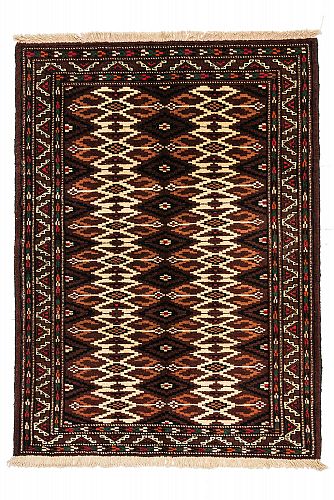 HANDMADE CARPET PERSIAN TORKAMAN 1,20x0,87 handmade carpet