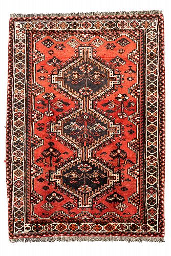 HANDMADE CARPET QASHQAI 1,56x1,07 handmade carpet