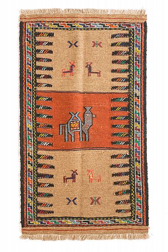 HANDMADE PERSIAN KILIM 1,00x0,57 handmade carpet