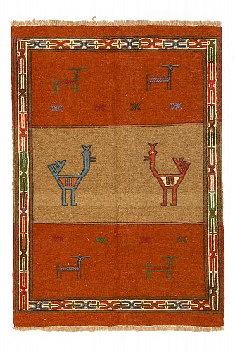 HANDMADE PERSIAN KILIM 1,18x0,84 handmade carpet