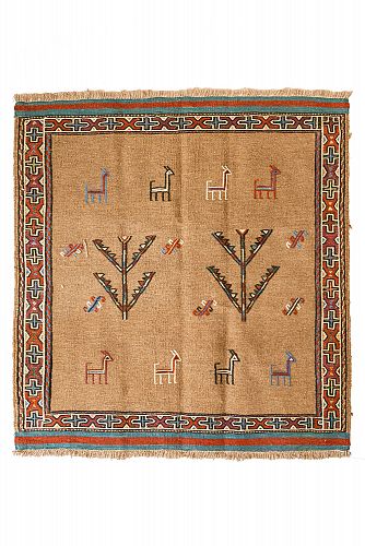 HANDMADE PERSIAN KILIM 1,01x1,00 handmade carpet