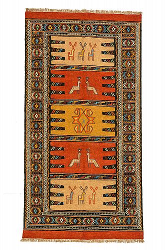 HANDMADE PERSIAN KILIM 1,95x1,00 handmade carpet
