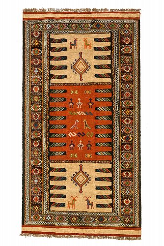 HANDMADE PERSIAN KILIM 1,53x1,00 handmade carpet