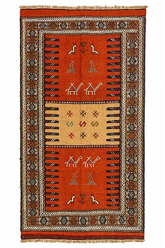 HANDMADE PERSIAN KILIM 1,90x1,05 handmade carpet