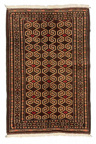 HANDMADE CARPET PERSIAN TORKAMAN 1,15x0,80 handmade carpet