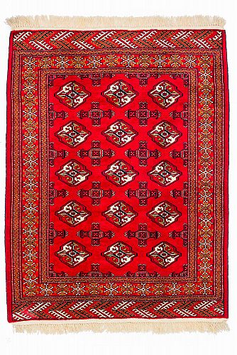 HANDMADE CARPET PERSIAN TORKAMAN 1,47x1,17 handmade carpet