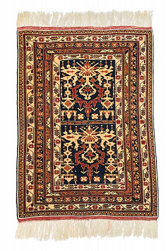 HANDMADE CARPET RUSSIAN BALOCH ANTIQUE 1,45x0,96 handmade carpet