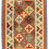 HANDMADE PERSIAN GHASHGHAEI RUG 1,30X0,87