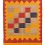 KILIM MODERN PERS I PUNUAR ME DORË 0,88x0,67