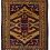 HANDMADE PERSIAN TORKAMAN CARPET 1,08x0,88