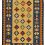 HANDMADE PERSIAN KILIM GHASHGHAEI 1,50X1,07