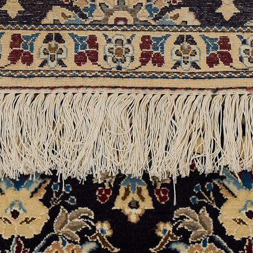 HANDMADE CARPET NAIN 6La WOOL-SILK 1,53X0,48 (SET)