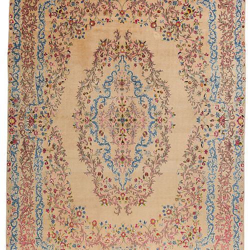 HANDMADE CARPET KERMAN 4,56x2,98