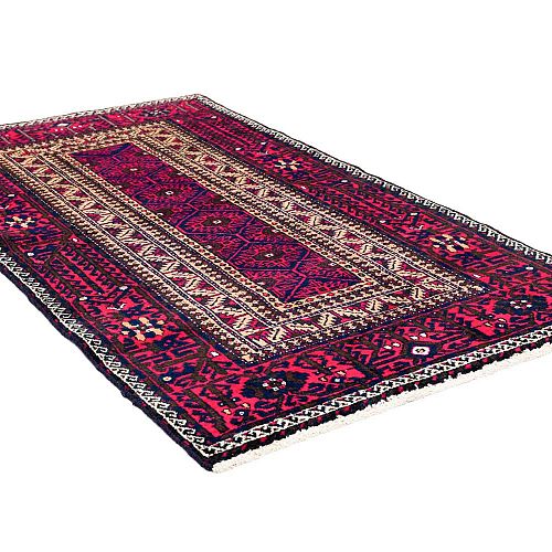 HANDMADE CARPET PERSIAN BALOCH 1,88X0,95