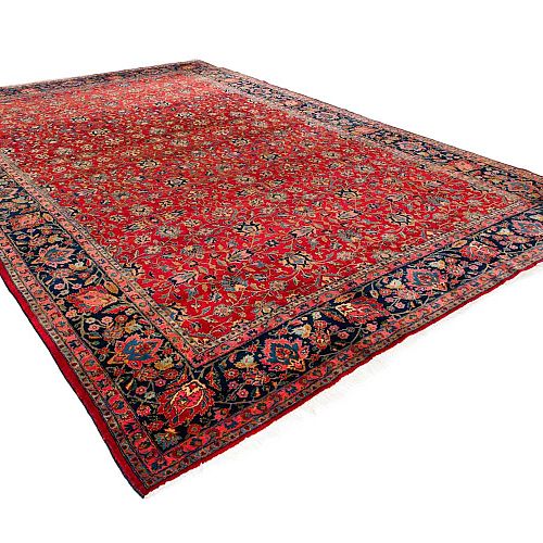 HANDMADE CARPET SAROUGH ANTIQUE 4,00X3,00