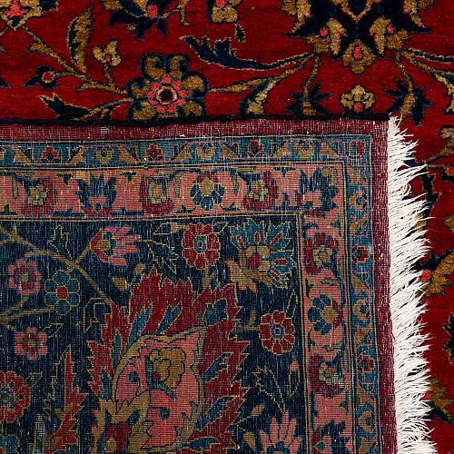 HANDMADE CARPET SAROUGH ANTIQUE 4,00X3,00