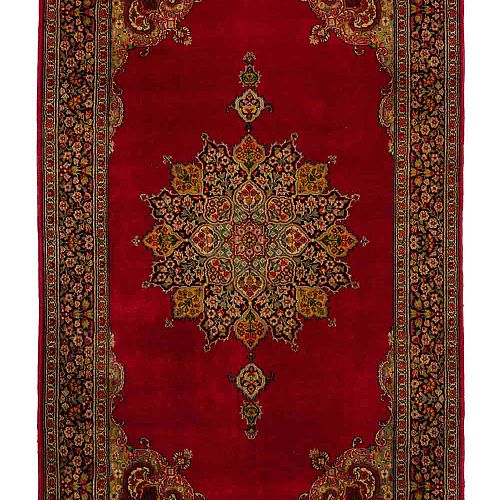 HANDMADE PERSIAN KERMAN ANTIQUE CARPET 1,56X0,92