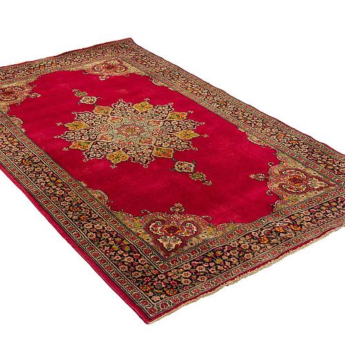HANDMADE PERSIAN KERMAN ANTIQUE CARPET 1,56X0,92