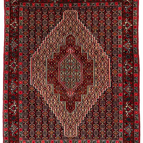 ΧΕΙΡΟΠΟΙΗΤO ΧΑΛΙ SANANDAJ ΠΕΡΣΙΚΟ (ΣΕΤ) 1,50X1,24 (ΑΝΑ ΚΟΜΜΑΤΙ)