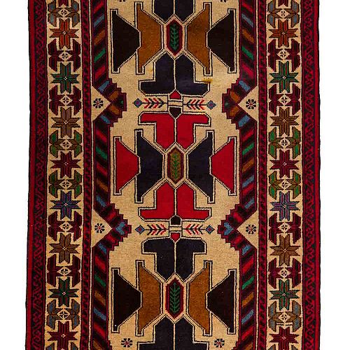 ΧΕΙΡΟΠΟΙΗΤO ΧΑΛΙ BALOCH ΑΦΓΑΝΙΚΟ 1,54X0,89