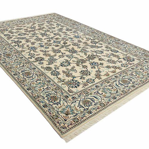 QILIM I PUNUAR ME DORË NAIN PERSIAN ME LESH/MËNDAFSH 2,91X1,96