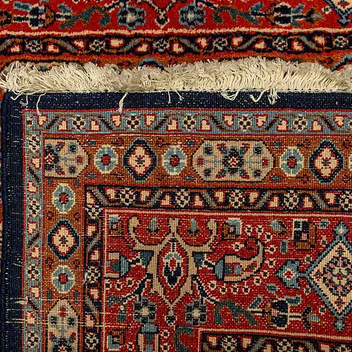 HANDMADE PERSIAN MOUD CARPET 1,45X0,98