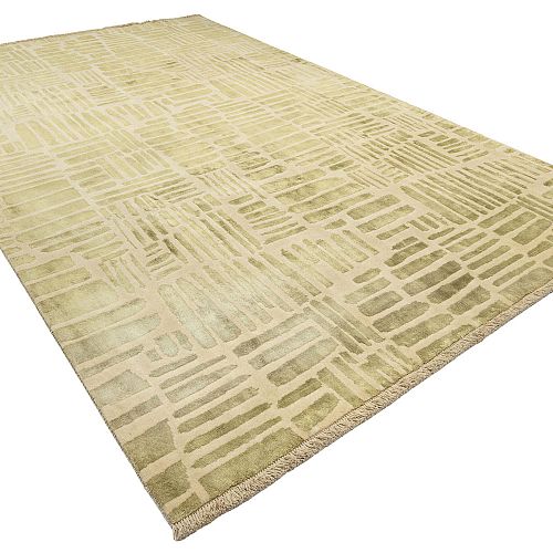 PERSIAN MODERN BAMBOU SILK CARPET 3,04X2,12