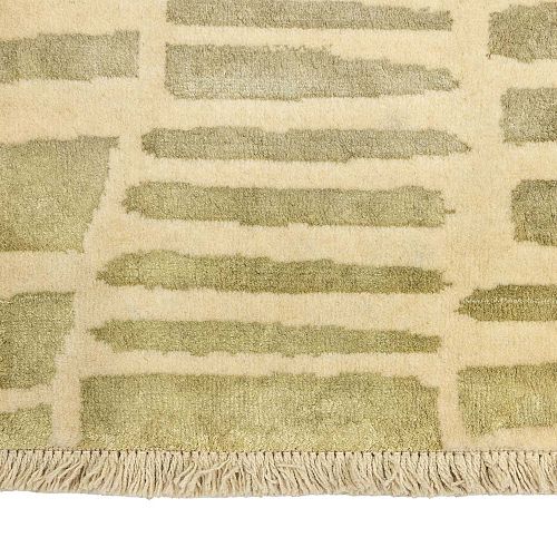 PERSIAN MODERN BAMBOU SILK CARPET 3,04X2,12