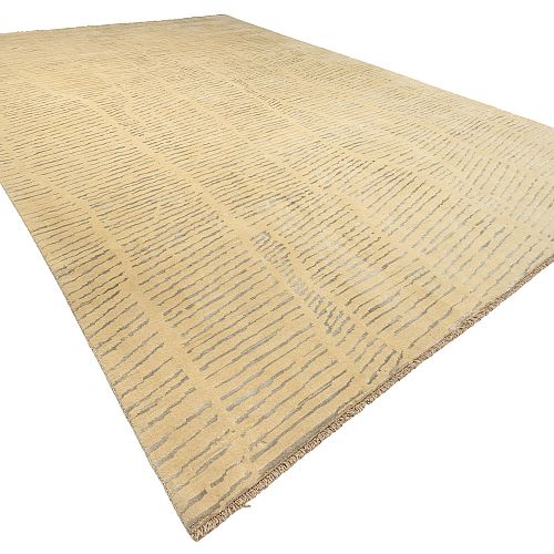 PERSIAN MODERN BAMBOU SILK CARPET 3,94X2,98