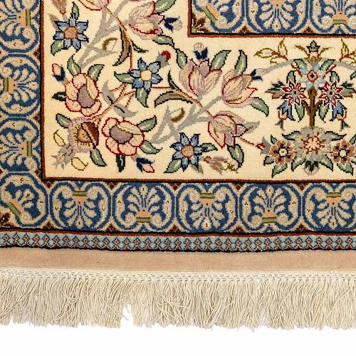 ΧΕΙΡΟΠΟΙΗΤΟ ΧΑΛΙ ESFAHAN ΠΕΡΣΙΚΟ 1,90X1,27 ΜΕ ΥΠΟΓΡΑΦΗ EMADIE ΣΥΛΛΕΚΤΙΚΟ