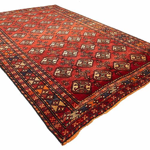 HANDMADE PERSIAN GHOUCHAN ANTIQUE CARPET 3,00X2,00