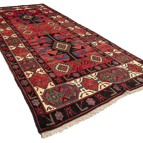 HANDMADE PERSIAN GHOUCHAN CARPET 3,08Χ1,58