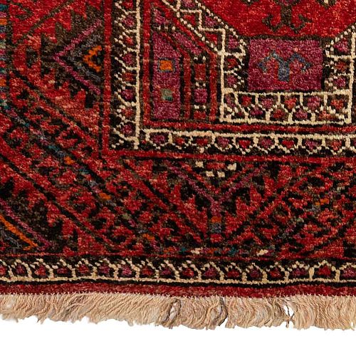 HANDMADE PERSIAN GHOUCHAN ANTIQUE CARPET 3,68X1,75