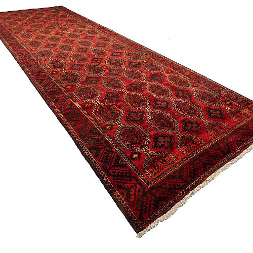 HANDMADE PERSIAN CHOUCHAN ANTIQUE CARPET 4,57X1,49
