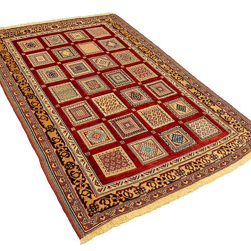 HANDMADE PERSIAN SIRJAN RUG 1,50X1,02 SPECIAL