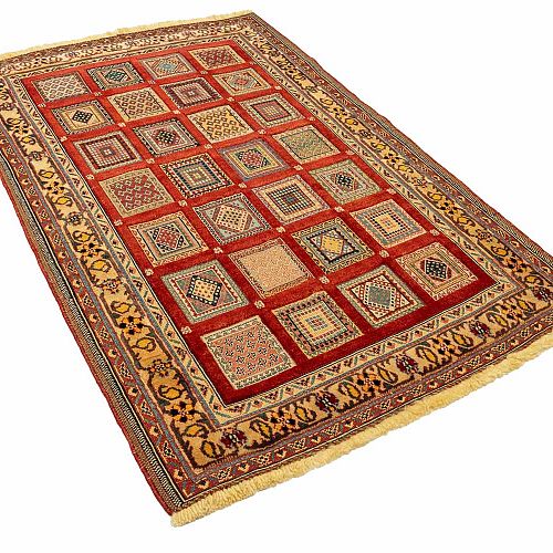 HANDMADE PERSIAN SIRJAN RUG 1,50X1,02 SPECIAL