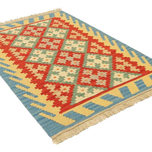 HANDMADE PERSIAN GHASHGHAEI RUG 1,25X0,84