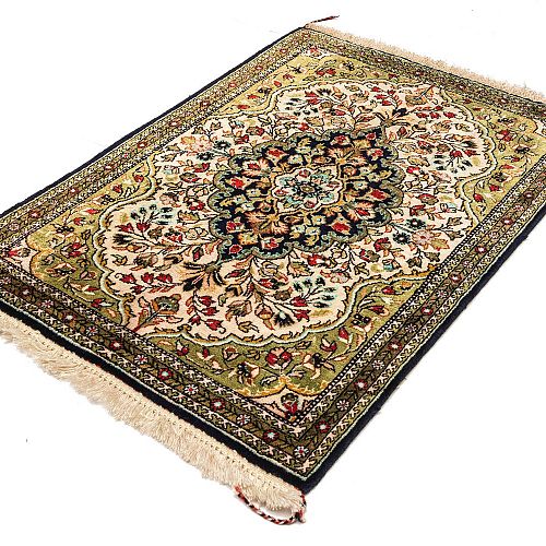 HANDMADE CARPET GOM SILK ANTIQUE 0,80x0,56