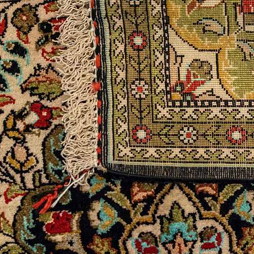 HANDMADE CARPET GOM SILK ANTIQUE 0,80x0,56