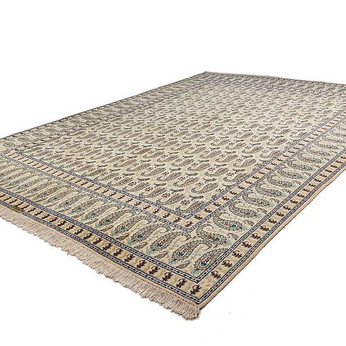 HANDMADE CARPET KASHAN 3,71x2,72